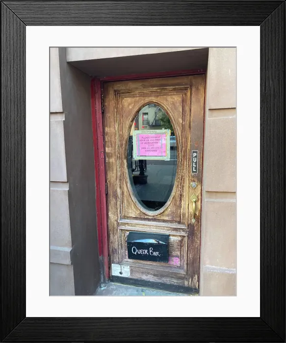 Framed Print : Bill Tompkins Queer bar Archive Framed Print : Bill Tompkins Queer bar Archive