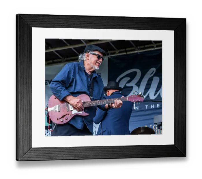 Framed Print : Bob Margolin group Live Framed Print : Bob Margolin group Live