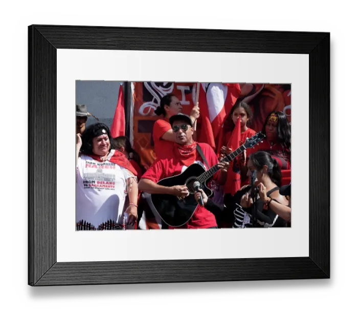 Framed Print : Tom Morello Live Framed Print : Tom Morello Live