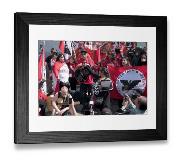 Framed Print : Tom Morello Live Framed Print : Tom Morello Live