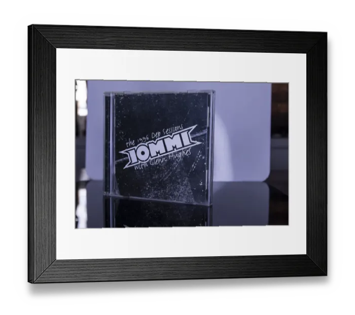 Framed Print : CD: IOMMI Archive Framed Print : CD: IOMMI Archive