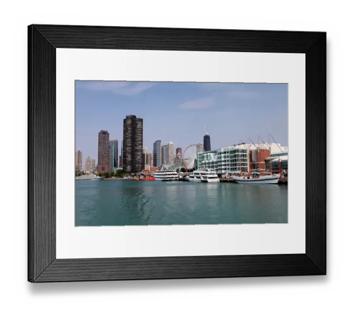 Framed Print : Chicago Cityscapes And City Views Framed Print : Chicago Cityscapes And City Views