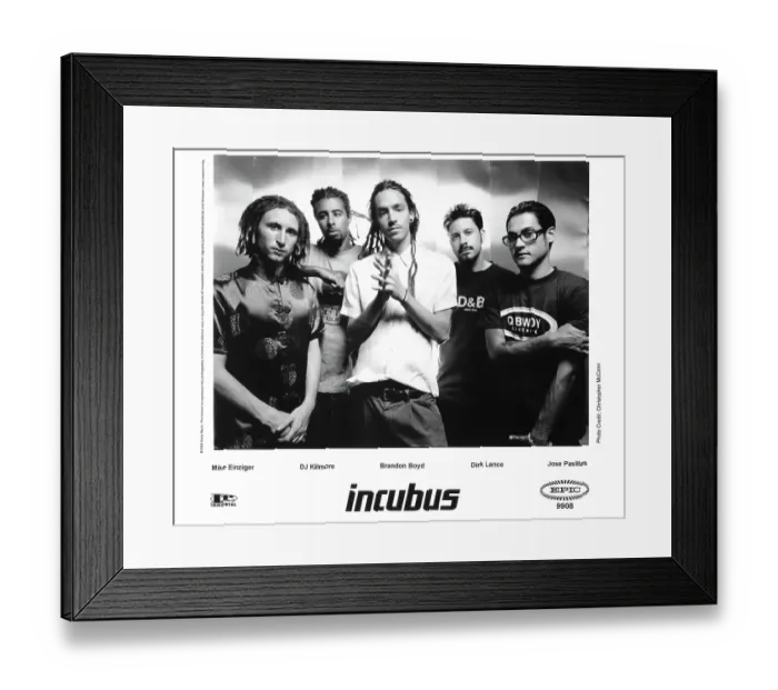 Framed Print : Photo of Incubus Framed Print : Photo of Incubus