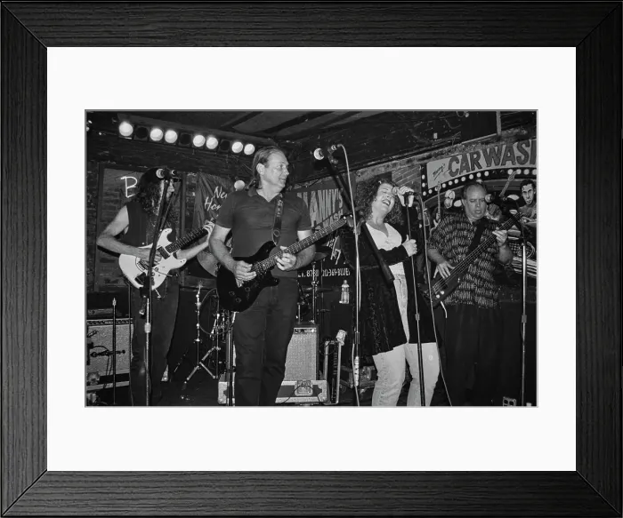 Framed Print : Big Brother & The Holding Company Play Manny's