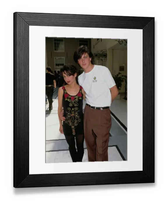 Framed Print : Susanna Hoffs And Donovan Leitch Framed Print : Susanna Hoffs And Donovan Leitch