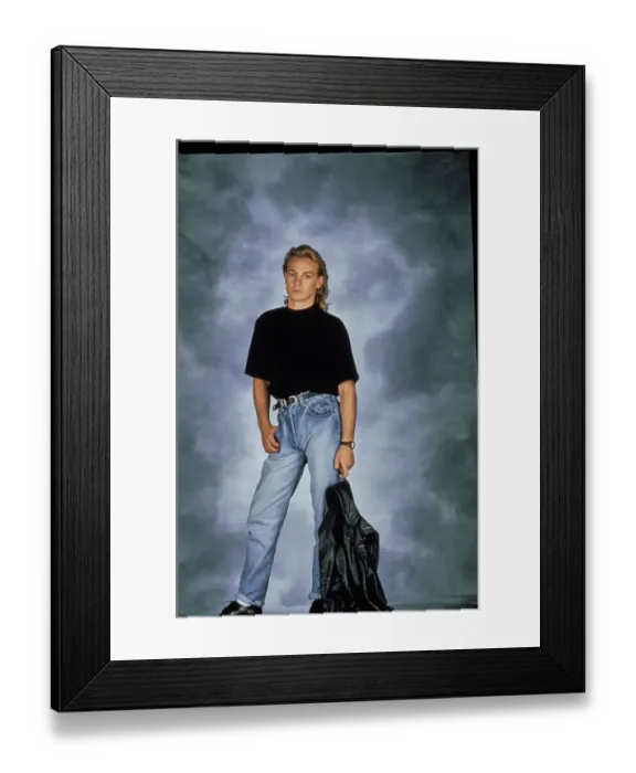 Framed Print : Jason Donovan, Australian Actor & Singer Framed Print : Jason Donovan, Australian Actor & Singer