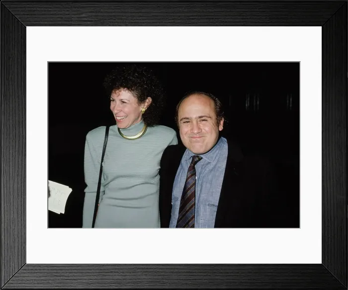 Framed Print : Rhea Perlman and Danny DeVito Framed Print : Rhea Perlman and Danny DeVito