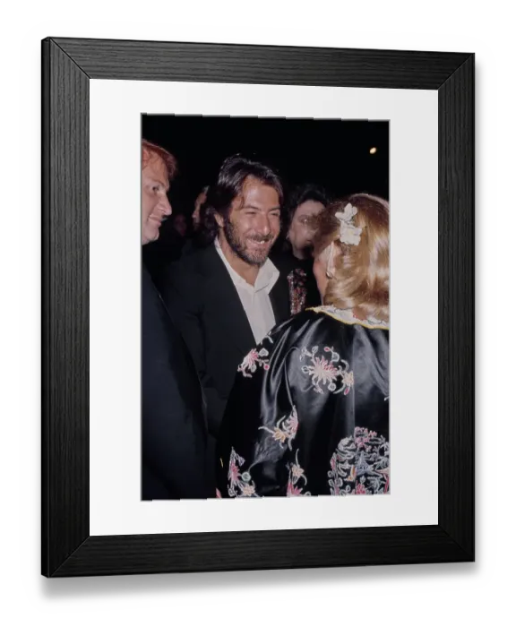 Framed Print : Dustin Hoffman, American Actor Framed Print : Dustin Hoffman, American Actor