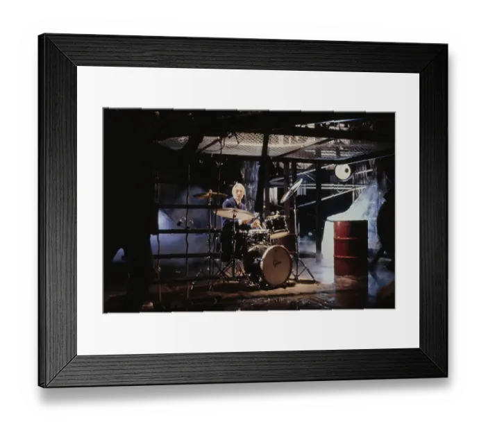 Framed Print : The Rolling Stones Shoot Highwire Music Video Framed Print : The Rolling Stones Shoot Highwire Music Video