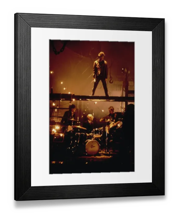 Framed Print : The Rolling Stones Shoot Highwire Music Video Framed Print : The Rolling Stones Shoot Highwire Music Video