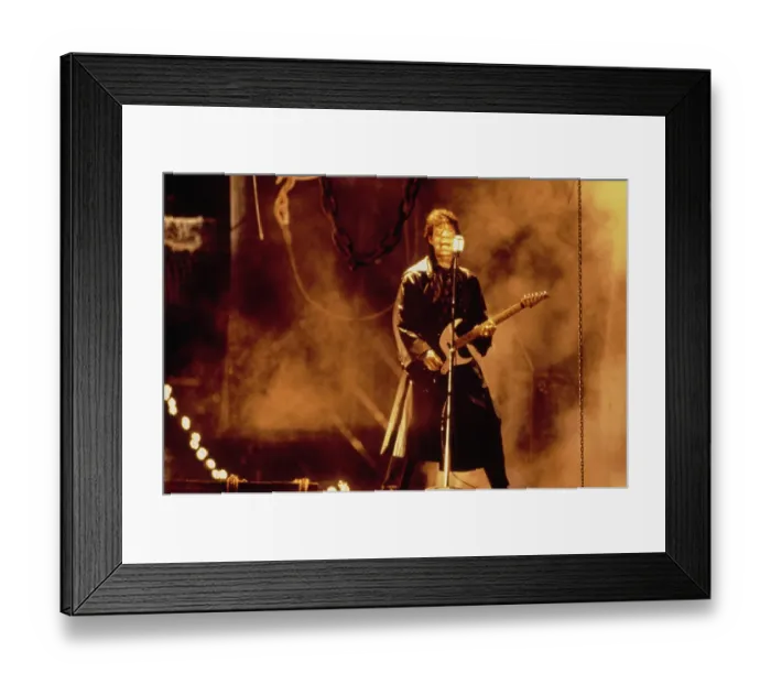 Framed Print : The Rolling Stones Shoot Highwire Music Video Framed Print : The Rolling Stones Shoot Highwire Music Video