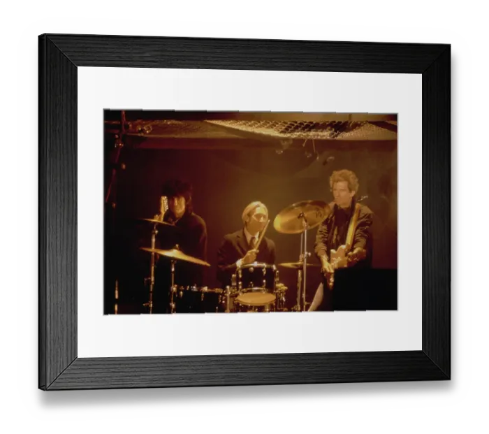 Framed Print : The Rolling Stones Shoot Highwire Music Video Framed Print : The Rolling Stones Shoot Highwire Music Video