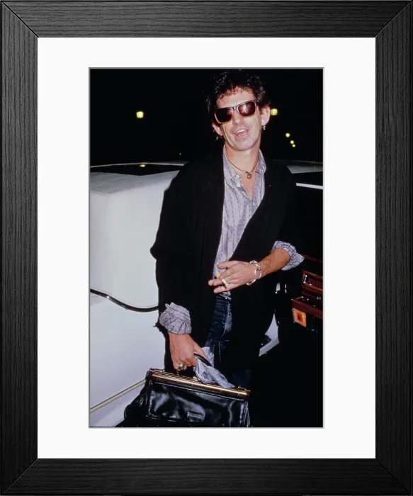 Framed Print : Keith Richards Framed Print : Keith Richards