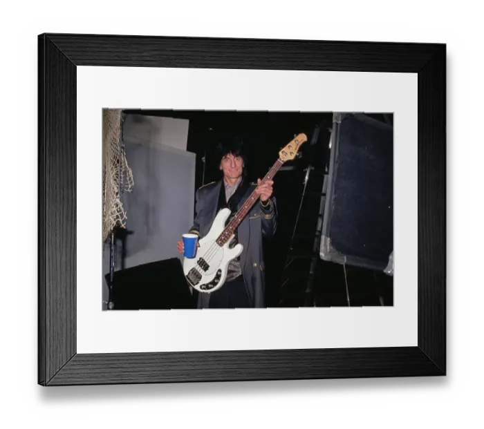 Framed Print : The Rolling Stones Shoot Highwire Music Video Framed Print : The Rolling Stones Shoot Highwire Music Video
