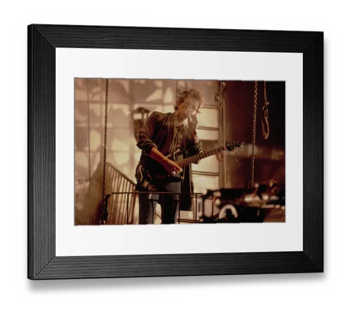 Framed Print : The Rolling Stones Shoot Highwire Music Video Framed Print : The Rolling Stones Shoot Highwire Music Video
