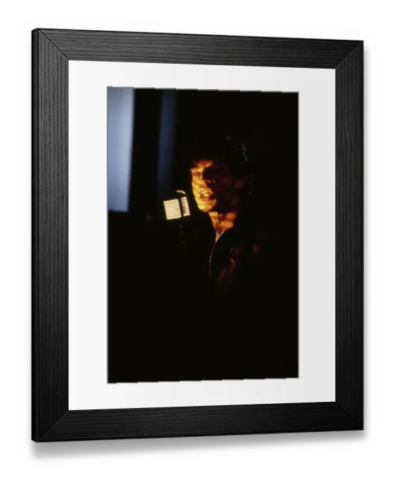 Framed Print : The Rolling Stones Shoot Highwire Music Video Framed Print : The Rolling Stones Shoot Highwire Music Video