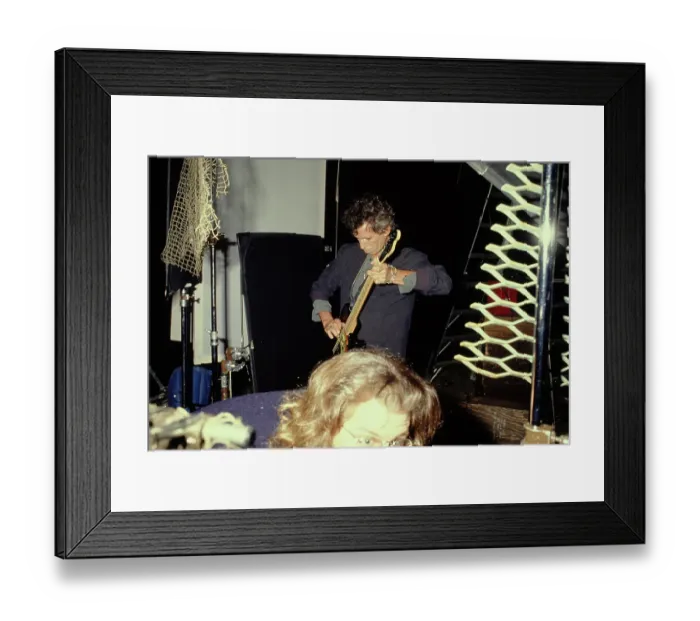 Framed Print : The Rolling Stones Shoot Highwire Music Video Framed Print : The Rolling Stones Shoot Highwire Music Video