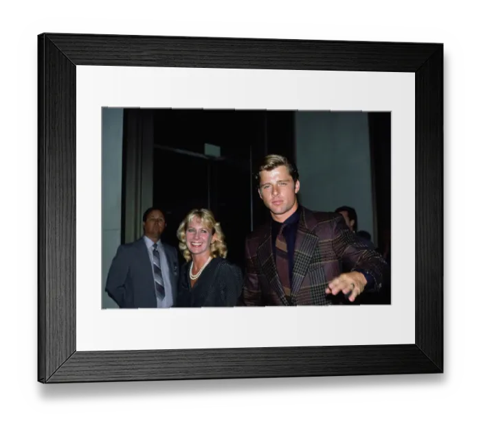 Framed Print : Juliet Mills And Maxwell Caulfield Framed Print : Juliet Mills And Maxwell Caulfield