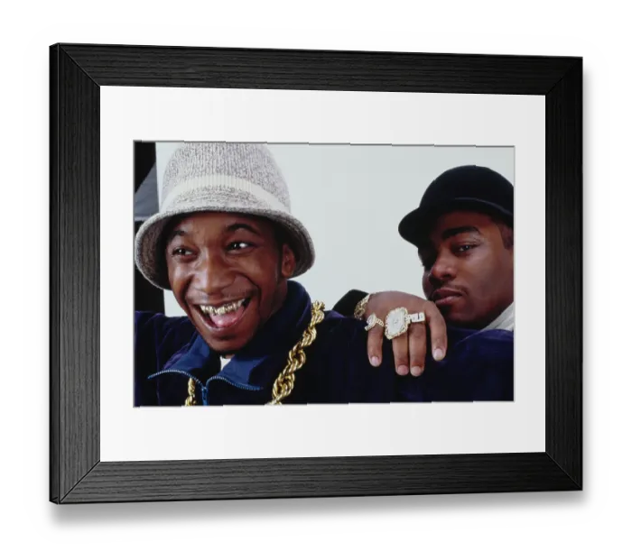 Framed Print : Kool G Rap and DJ Polo Framed Print : Kool G Rap and DJ Polo