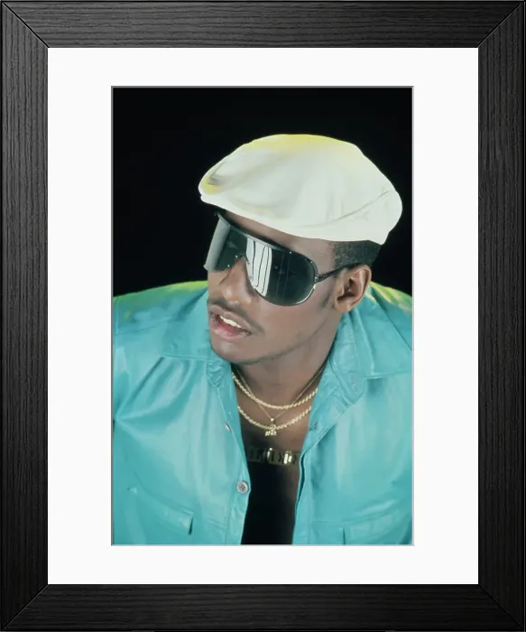 Framed Print : American Rapper Kool Moe Dee Framed Print : American Rapper Kool Moe Dee