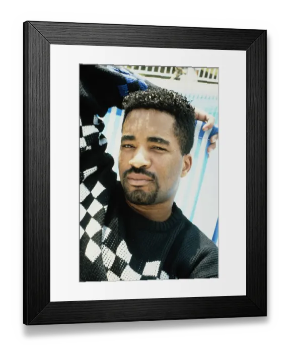 Framed Print : Marley Marl, American Rapper, DJ & Record Producer Framed Print : Marley Marl, American Rapper, DJ & Record Producer