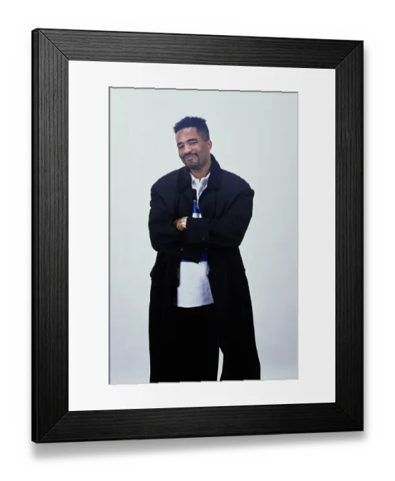 Framed Print : Marley Marl, American Rapper, DJ & Record Producer Framed Print : Marley Marl, American Rapper, DJ & Record Producer