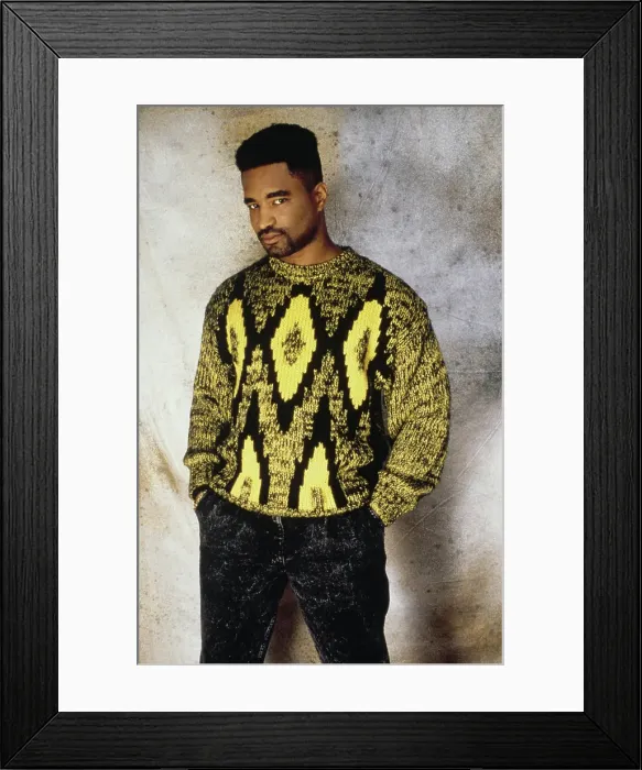 Framed Print : Marley Marl, American Rapper, DJ & Record Producer