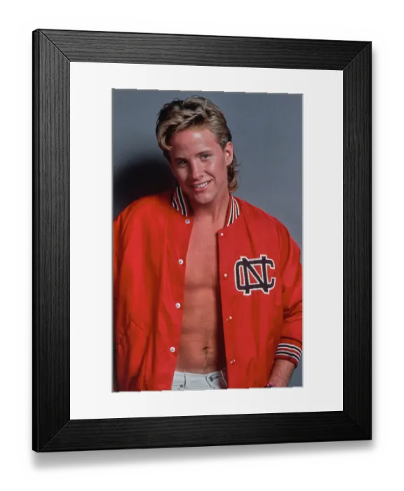 Framed Print : Paul Scherrer, American Actor Framed Print : Paul Scherrer, American Actor