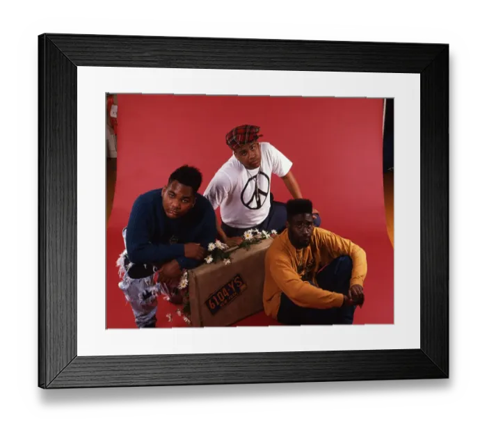 Framed Print : De La Soul Portrait Framed Print : De La Soul Portrait