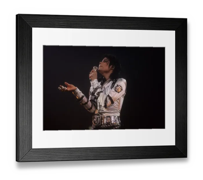 Framed Print : Pop Star Performing In LA Framed Print : Pop Star Performing In LA