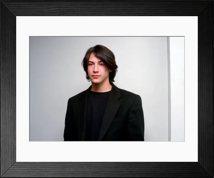 Framed Print : Keanu Reeves Portrait Framed Print : Keanu Reeves Portrait