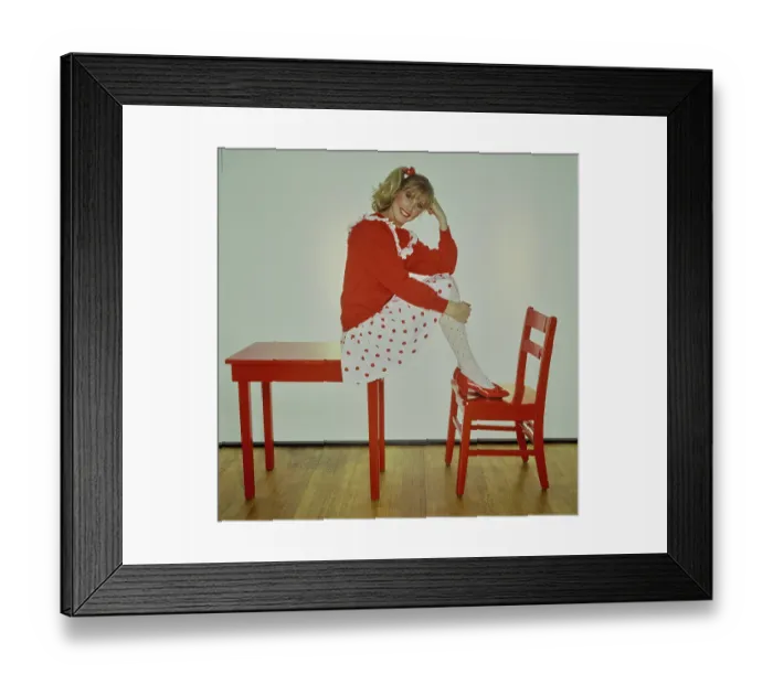 Framed Print : Summer Of 89 Womenswear Fashion Shoot