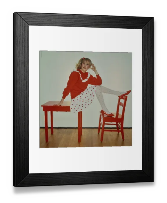 Framed Print : Summer Of 89 Womenswear Fashion Shoot