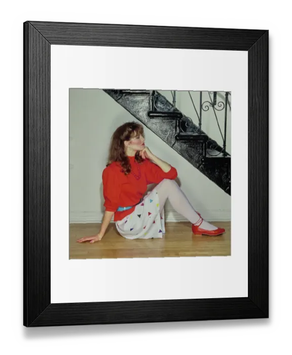 Framed Print : Summer Of 89 Womenswear Fashion Shoot