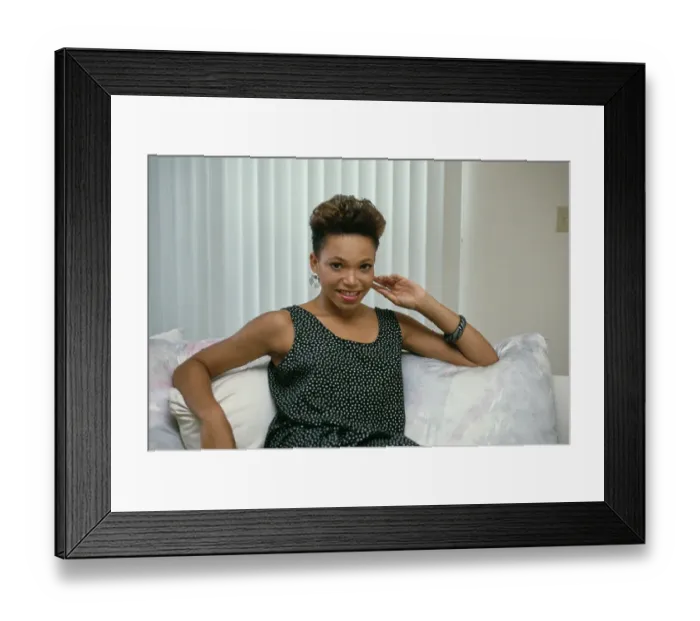 Framed Print : Tisha Campbell Photoshoot Framed Print : Tisha Campbell Photoshoot