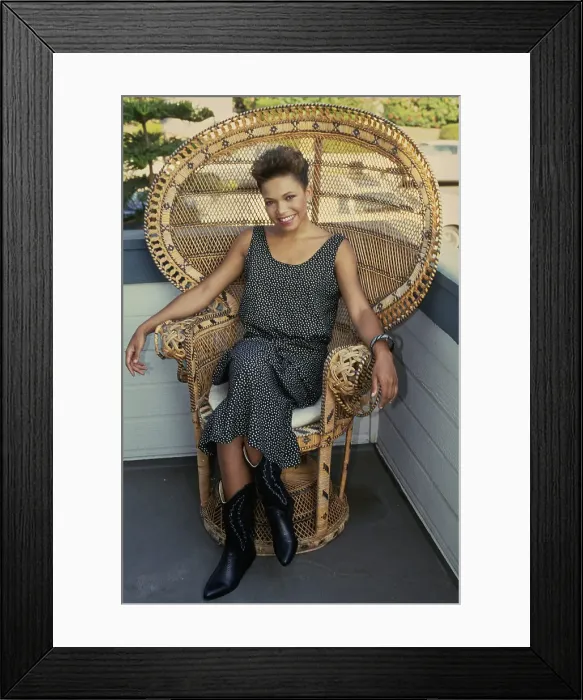Framed Print : Tisha Campbell Photoshoot Framed Print : Tisha Campbell Photoshoot