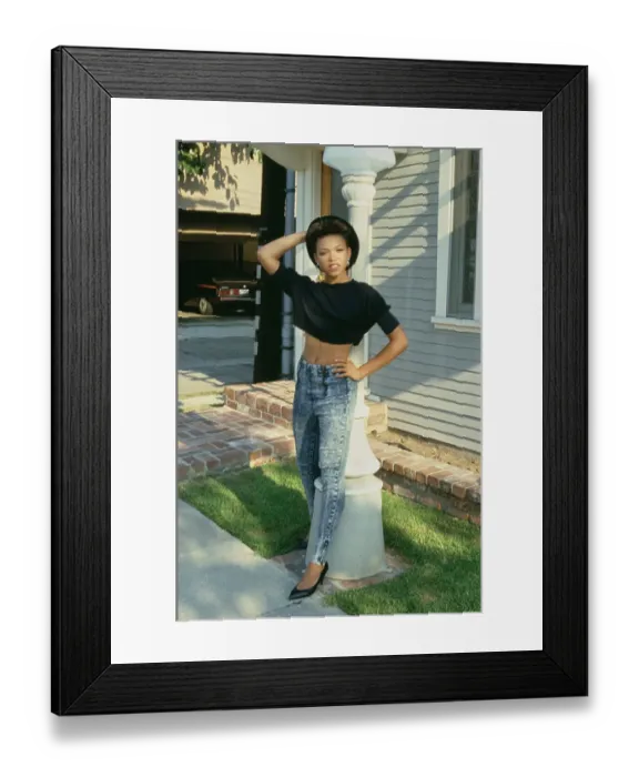 Framed Print : Tisha Campbell Photoshoot Framed Print : Tisha Campbell Photoshoot