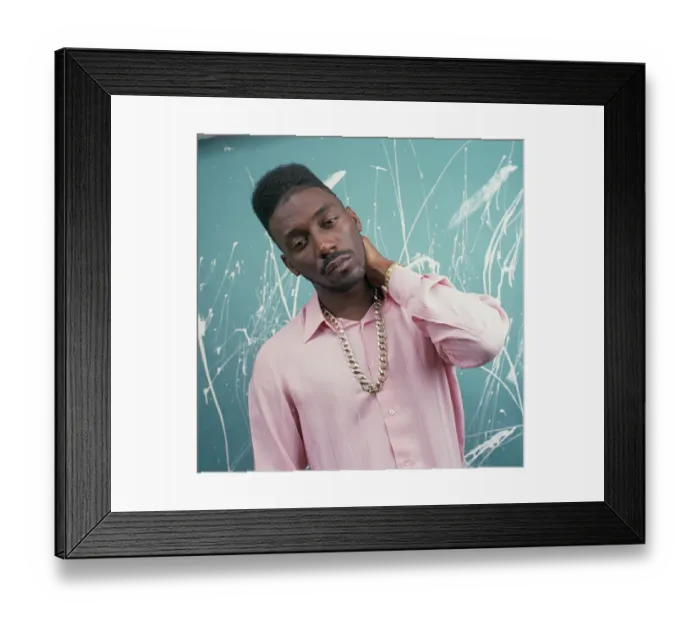 Framed Print : Big Daddy Kane, American Rapper Framed Print : Big Daddy Kane, American Rapper