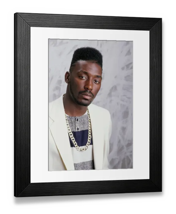 Framed Print : Rapper Big Daddy Kane Framed Print : Rapper Big Daddy Kane