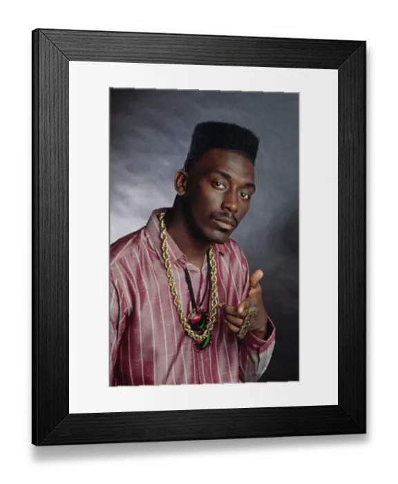 Framed Print : Rapper Big Daddy Kane Framed Print : Rapper Big Daddy Kane