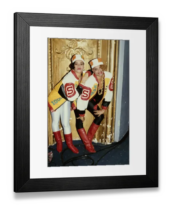 Framed Print : Salt-N-Pepa, American Hip Hop Band Framed Print : Salt-N-Pepa, American Hip Hop Band