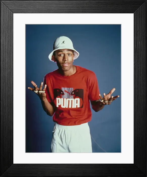 Framed Print : MC Shan, American Rapper Framed Print : MC Shan, American Rapper