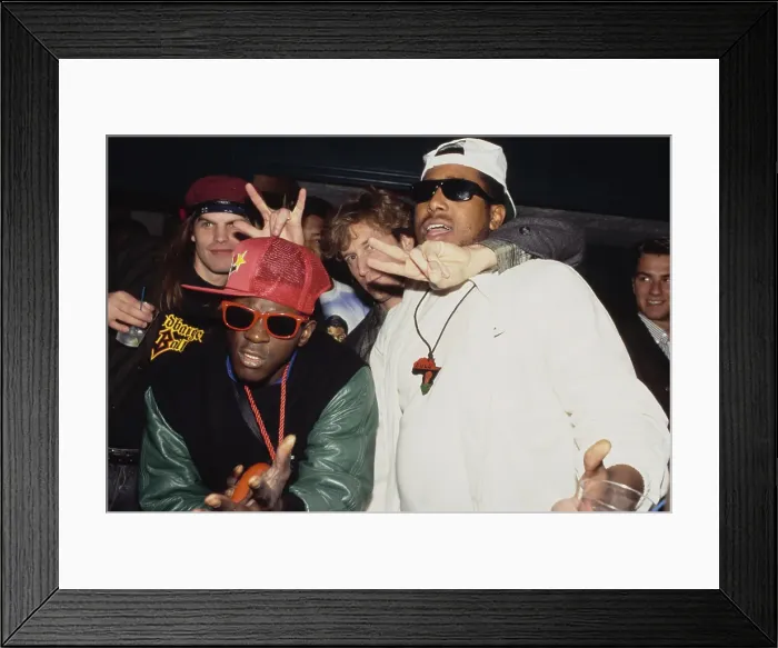 Framed Print : Flavor Flav & Tone Loc Framed Print : Flavor Flav & Tone Loc