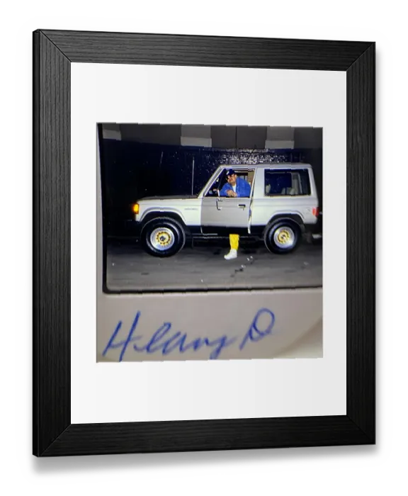 Framed Print : Heavy-D Portrait Framed Print : Heavy-D Portrait