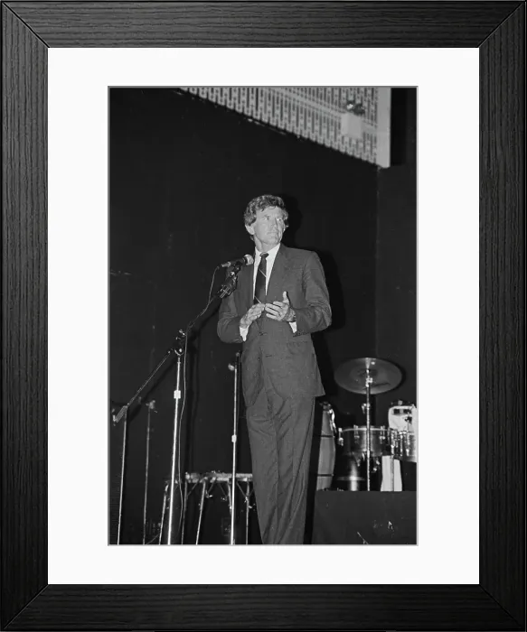 Framed Print : Gary Hart. American politician Gary Hart, a candidate for the 1988 Democratic Framed Print : Gary Hart. American politician Gary Hart, a candidate for the 1988 Democratic