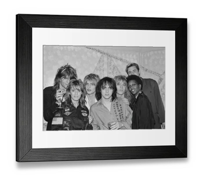Framed Print : Gene Loves Jezebel Framed Print : Gene Loves Jezebel