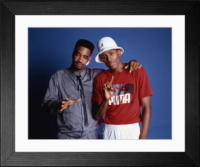 Framed Print : MC Shan Portrait Session