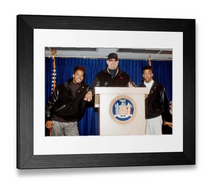 Framed Print : Heavy D. NEW YORK - CIRCA 1988: Rapper Heavy D And The Boyz (L-R G Framed Print : Heavy D. NEW YORK - CIRCA 1988: Rapper Heavy D And The Boyz (L-R G