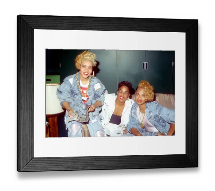 Framed Print : Photo of Salt-N-Pepa Framed Print : Photo of Salt-N-Pepa