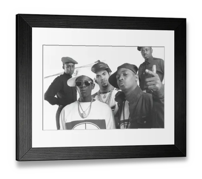 Framed Print : Public Enemy Studio Portrait Session Framed Print : Public Enemy Studio Portrait Session